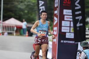 BIB: 1737
                            <button type="button" onclick="openModal(5566802)" class="btn btn-primary btn-sm float-right btn-popup" data-toggle="modal" data-target=".modal-high-quality">
                        <i class="fas fa-shopping-cart"></i> Add to Cart
                    </button>
                                            <button type="button" onclick="isThisMe(5566802, true)" class="btn btn-success btn-sm float-right btn-popup btn-isme hidden" data-toggle="tooltip" data-placement="bottom" title="นี่คือรูปของคุณใช่ไหม คลิกที่นี่เพื่อเอาเข้าอัลบั้ม">
                        <i class="fas fa-plus"></i> Add to album
                    </button>
                    <button type="button" onclick="isThisMe(5566802, false)" class="btn btn-warning btn-sm float-right btn-popup btn-isnotme hidden">
                        <i class="fas fa-ban"></i> Remove from album
                    </button>