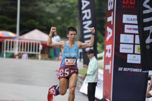 BIB: 1737
                            <button type="button" onclick="openModal(5566799)" class="btn btn-primary btn-sm float-right btn-popup" data-toggle="modal" data-target=".modal-high-quality">
                        <i class="fas fa-shopping-cart"></i> Add to Cart
                    </button>
                                            <button type="button" onclick="isThisMe(5566799, true)" class="btn btn-success btn-sm float-right btn-popup btn-isme hidden" data-toggle="tooltip" data-placement="bottom" title="นี่คือรูปของคุณใช่ไหม คลิกที่นี่เพื่อเอาเข้าอัลบั้ม">
                        <i class="fas fa-plus"></i> Add to album
                    </button>
                    <button type="button" onclick="isThisMe(5566799, false)" class="btn btn-warning btn-sm float-right btn-popup btn-isnotme hidden">
                        <i class="fas fa-ban"></i> Remove from album
                    </button>