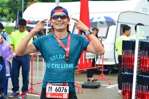 BIB: 6076
                            <button type="button" onclick="openModal(5587289)" class="btn btn-primary btn-sm float-right btn-popup" data-toggle="modal" data-target=".modal-high-quality">
                        <i class="fas fa-shopping-cart"></i> Add to Cart
                    </button>
                                            <button type="button" onclick="isThisMe(5587289, true)" class="btn btn-success btn-sm float-right btn-popup btn-isme hidden" data-toggle="tooltip" data-placement="bottom" title="นี่คือรูปของคุณใช่ไหม คลิกที่นี่เพื่อเอาเข้าอัลบั้ม">
                        <i class="fas fa-plus"></i> Add to album
                    </button>
                    <button type="button" onclick="isThisMe(5587289, false)" class="btn btn-warning btn-sm float-right btn-popup btn-isnotme hidden">
                        <i class="fas fa-ban"></i> Remove from album
                    </button>