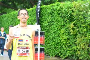 BIB: 5738
                            <button type="button" onclick="openModal(5850626)" class="btn btn-primary btn-sm float-right btn-popup" data-toggle="modal" data-target=".modal-high-quality">
                        <i class="fas fa-shopping-cart"></i> Add to Cart
                    </button>
                                            <button type="button" onclick="isThisMe(5850626, true)" class="btn btn-success btn-sm float-right btn-popup btn-isme hidden" data-toggle="tooltip" data-placement="bottom" title="นี่คือรูปของคุณใช่ไหม คลิกที่นี่เพื่อเอาเข้าอัลบั้ม">
                        <i class="fas fa-plus"></i> Add to album
                    </button>
                    <button type="button" onclick="isThisMe(5850626, false)" class="btn btn-warning btn-sm float-right btn-popup btn-isnotme hidden">
                        <i class="fas fa-ban"></i> Remove from album
                    </button>