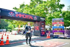 BIB: 0930, 080001, 100
                            <button type="button" onclick="openModal(7045602)" class="btn btn-primary btn-sm float-right btn-popup" data-toggle="modal" data-target=".modal-high-quality">
                        <i class="fas fa-shopping-cart"></i> Add to Cart
                    </button>
                                            <button type="button" onclick="isThisMe(7045602, true)" class="btn btn-success btn-sm float-right btn-popup btn-isme hidden" data-toggle="tooltip" data-placement="bottom" title="นี่คือรูปของคุณใช่ไหม คลิกที่นี่เพื่อเอาเข้าอัลบั้ม">
                        <i class="fas fa-plus"></i> Add to album
                    </button>
                    <button type="button" onclick="isThisMe(7045602, false)" class="btn btn-warning btn-sm float-right btn-popup btn-isnotme hidden">
                        <i class="fas fa-ban"></i> Remove from album
                    </button>