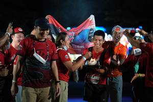 BIB: 
                            <button type="button" onclick="openModal(18465503)" class="btn btn-primary btn-sm float-right btn-popup" data-toggle="modal" data-target=".modal-high-quality">
                        <i class="fas fa-shopping-cart"></i> Add to Cart
                    </button>
                                            <button type="button" onclick="isThisMe(18465503, true)" class="btn btn-success btn-sm float-right btn-popup btn-isme hidden" data-toggle="tooltip" data-placement="bottom" title="นี่คือรูปของคุณใช่ไหม คลิกที่นี่เพื่อเอาเข้าอัลบั้ม">
                        <i class="fas fa-plus"></i> Add to album
                    </button>
                    <button type="button" onclick="isThisMe(18465503, false)" class="btn btn-warning btn-sm float-right btn-popup btn-isnotme hidden">
                        <i class="fas fa-ban"></i> Remove from album
                    </button>