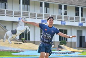 BIB: 0450
                            <button type="button" onclick="openModal(5221895)" class="btn btn-primary btn-sm float-right btn-popup" data-toggle="modal" data-target=".modal-high-quality">
                        <i class="fas fa-shopping-cart"></i> Add to Cart
                    </button>
                                            <button type="button" onclick="isThisMe(5221895, true)" class="btn btn-success btn-sm float-right btn-popup btn-isme hidden" data-toggle="tooltip" data-placement="bottom" title="นี่คือรูปของคุณใช่ไหม คลิกที่นี่เพื่อเอาเข้าอัลบั้ม">
                        <i class="fas fa-plus"></i> Add to album
                    </button>
                    <button type="button" onclick="isThisMe(5221895, false)" class="btn btn-warning btn-sm float-right btn-popup btn-isnotme hidden">
                        <i class="fas fa-ban"></i> Remove from album
                    </button>