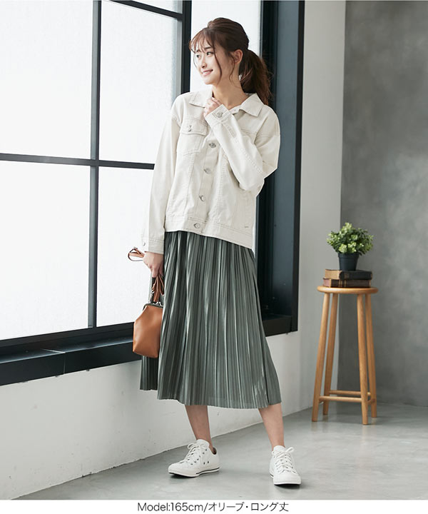 プリーツスカート スカート サテンプリーツロングスカート プリーツスカート スカート サテンプリーツロングスカート