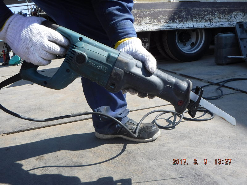 中古ランクC】日立工機 セーバーソー 130mm CR13VA（30-101）