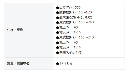 機器の写真