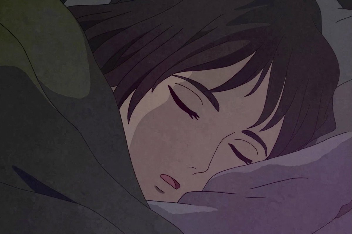 原作ではソフィーはおばあちゃんになったわけでなく、思い込みと自分自身の魔法の力で自分と周りには年寄りに見えるようになってるだけで強力な魔力を持つハウルにはずっと本来18歳の姿のソフィーに見えているって知ったあと観るとほんと尊い..... #ハウルの動く城 