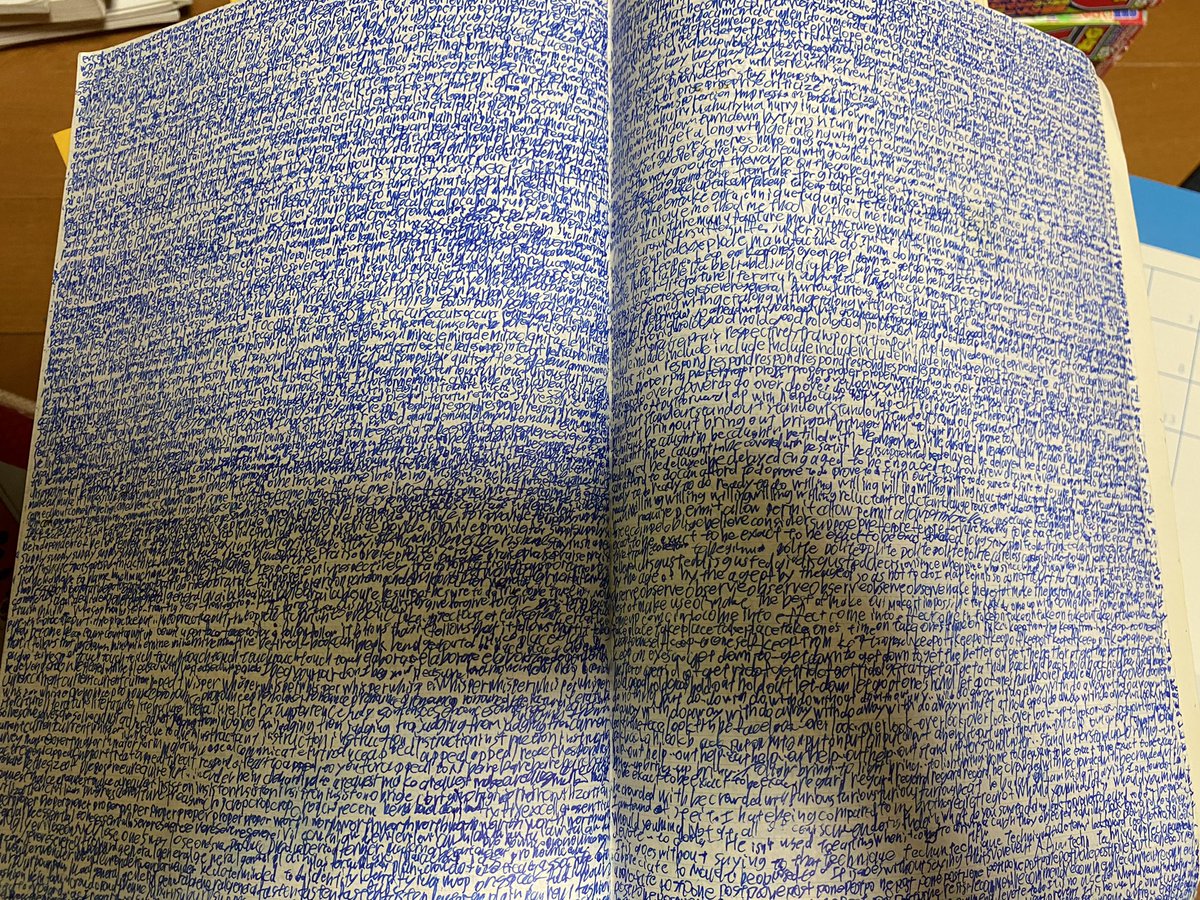 掃除しとったら高一の時のえぐいノートでてきた 