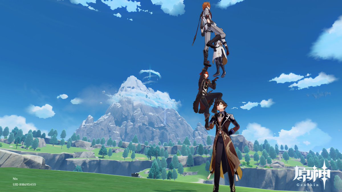 これはマルチ中にバグってオブジェクトの表示が消えてるけど判定は残ってる木に登ったときのスクショ  わし「これあれやん、デュラララEDのやつ」  皆「wwwwww」 