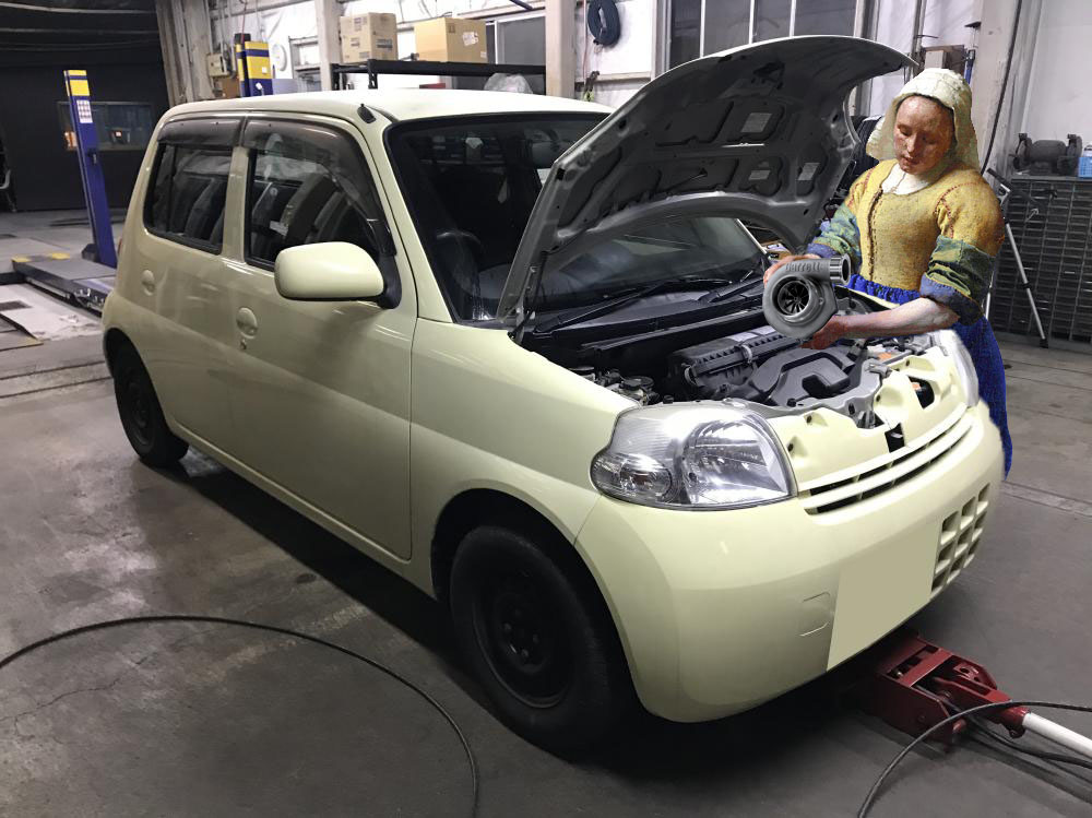 何にでもターボチャージャーを付ける女 