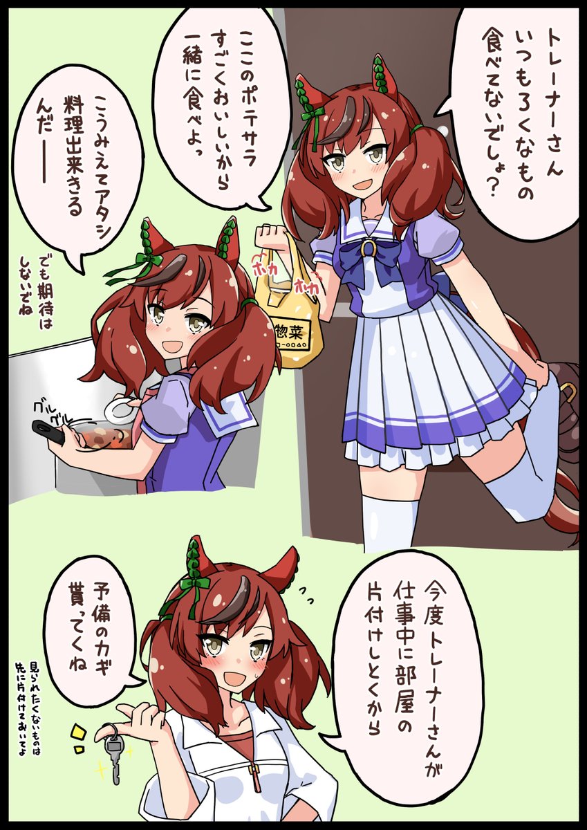 ナイスネイチャに合鍵を自然に強奪された #ウマ娘 