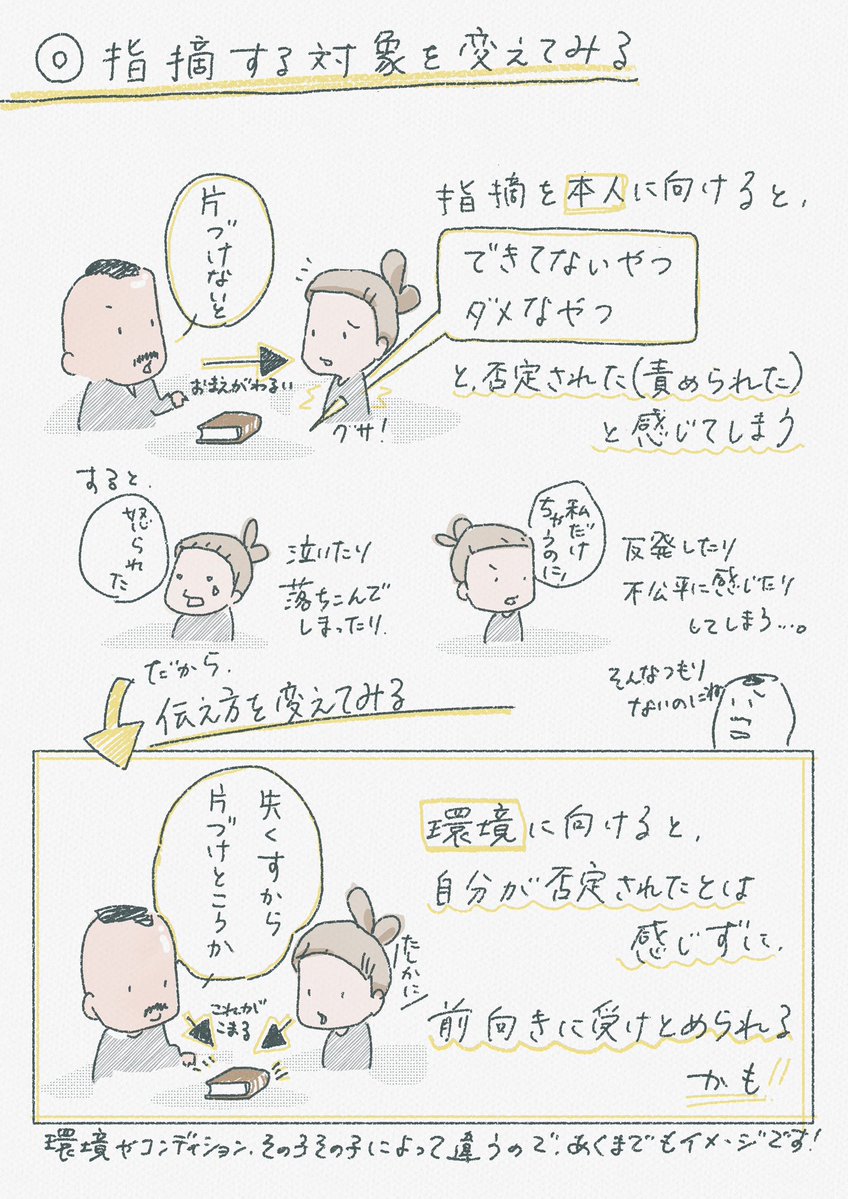 「打たれ弱い子に伝えるときに、ぼくが気をつけたいこと」 伝え方を変えるだけで、受け止め方も変わるよなあって話