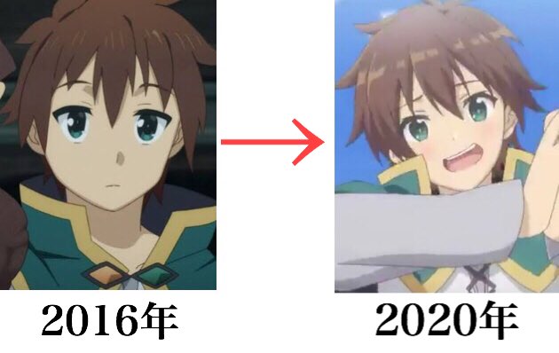 このすばキャラが可愛くなりすぎて驚いた 