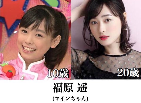 有名人の10年の変わりようを比較してみた 