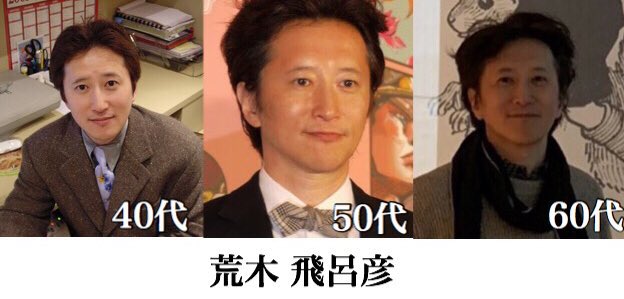 有名人の10年の変わりようを比較してみた 