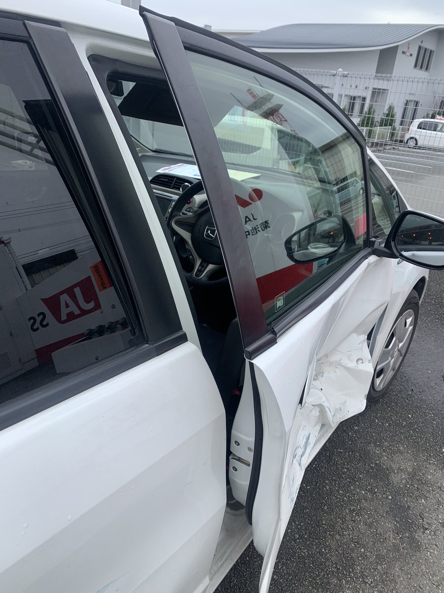 1月26日11時頃熊本県菊池市で当て逃げされました