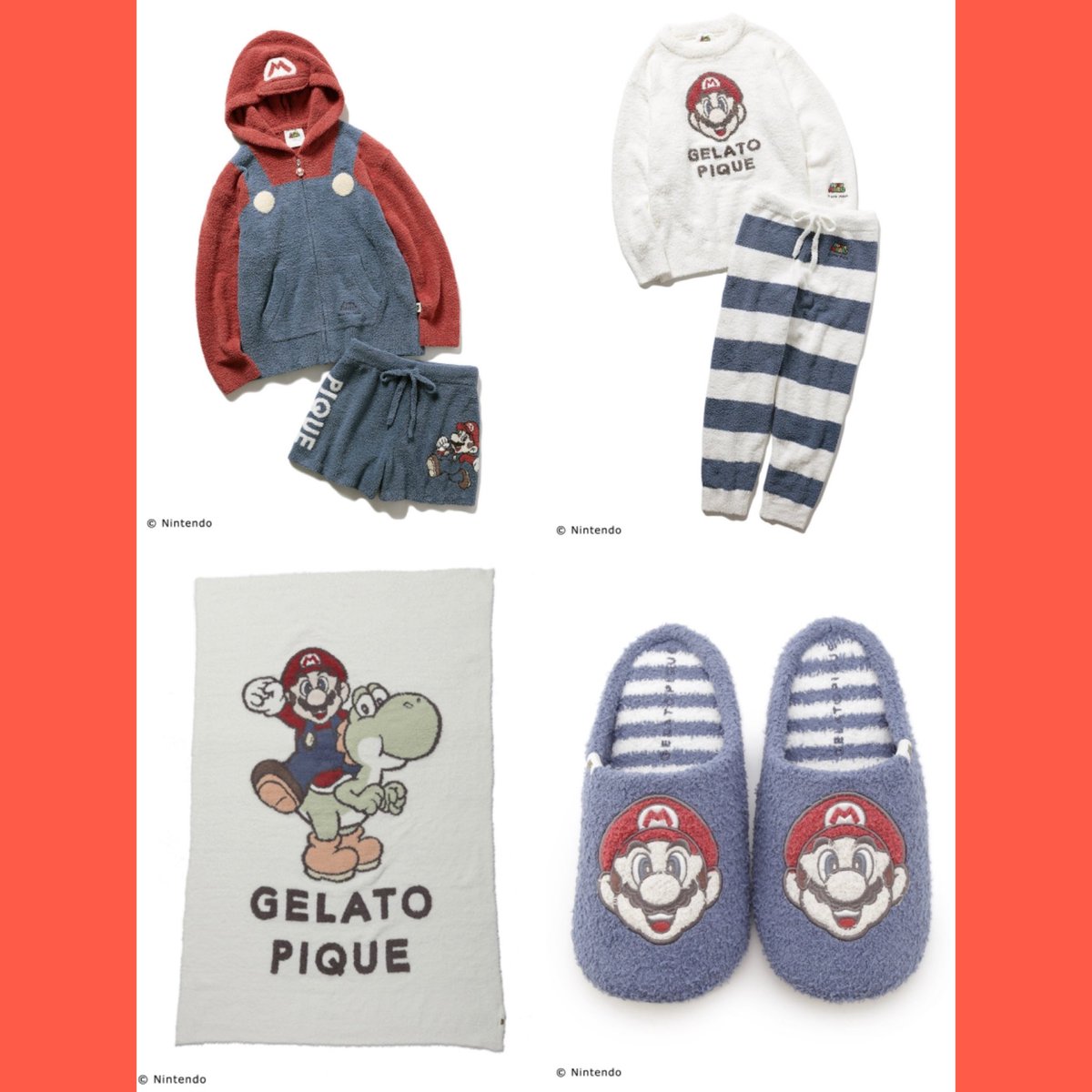 gelato pique × スーパーマリオ 🚗⭐️ 