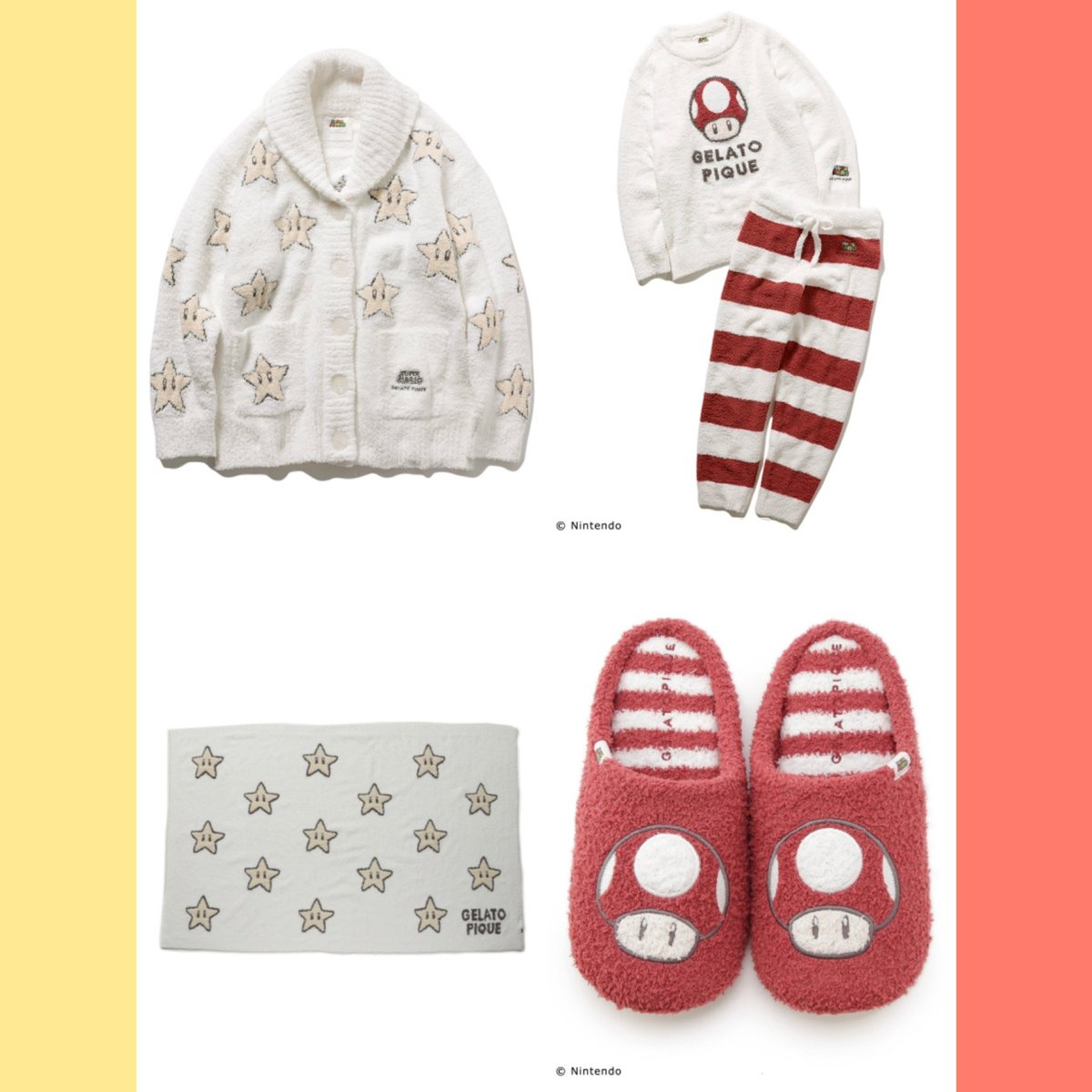 gelato pique × スーパーマリオ 🚗⭐️ 