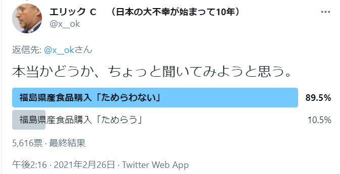 これ、アンケート統計の初歩のエピソードとして教科書に載せたいレベル 