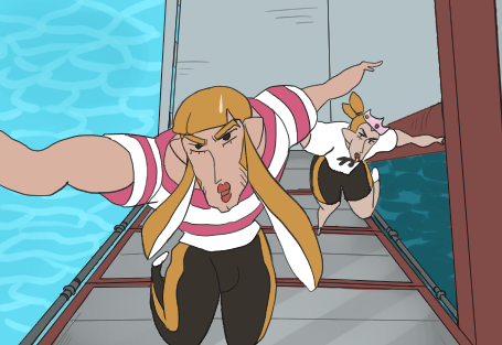 「ゴールへガチホコを持っていくつもりよ！」「そんなの許さないわ！」 