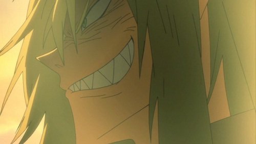 ラスボスによって『心の中で望んでいる世界』に各々が囚われた際に、子孫を作れない身体のチンピラキャラが平和な世界で家庭を持つという幸せな夢を振り払い戦場へと戻っていくシーン  #一番印象に残ったアニメのシーン 