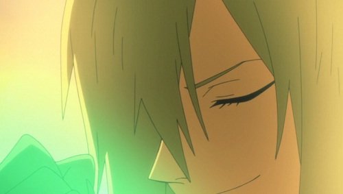 ラスボスによって『心の中で望んでいる世界』に各々が囚われた際に、子孫を作れない身体のチンピラキャラが平和な世界で家庭を持つという幸せな夢を振り払い戦場へと戻っていくシーン  #一番印象に残ったアニメのシーン 