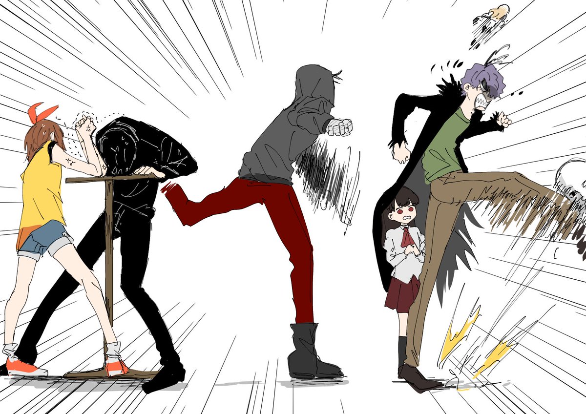 身長差と力の差というやつ 