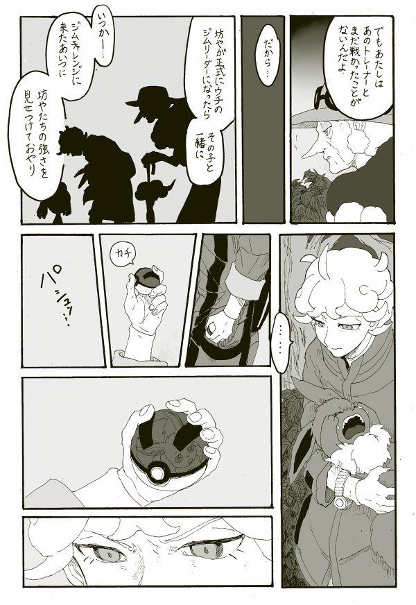 捨てられイーブイとピンクジムリーダーになる少し前のビートくんの話し