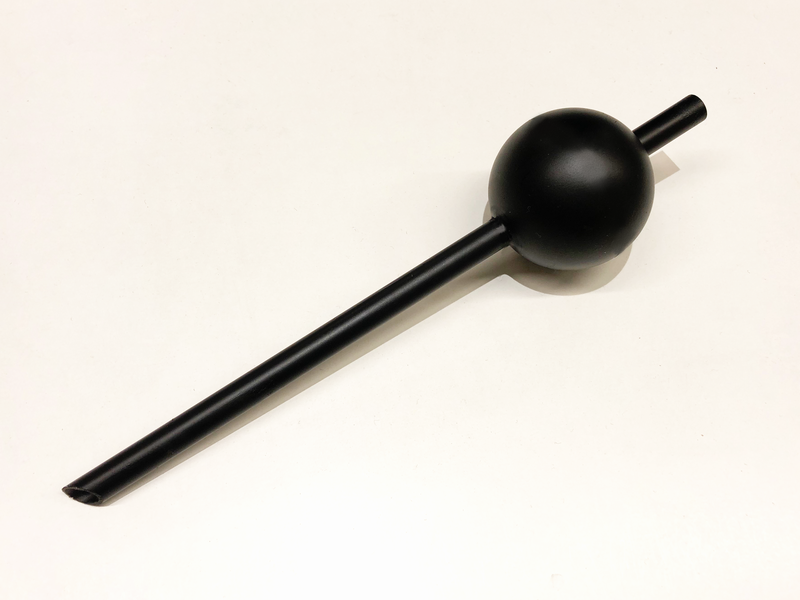 周りのタピオカユーザーに差をつけたいので、クッソでかいタピオカを吸ってるように見えるストローを作りました 