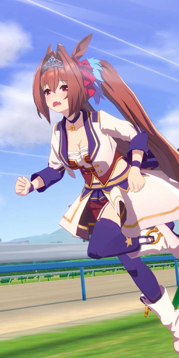 これはスタミナも根性も切れてクシャクシャになったダイワスカーレットです 