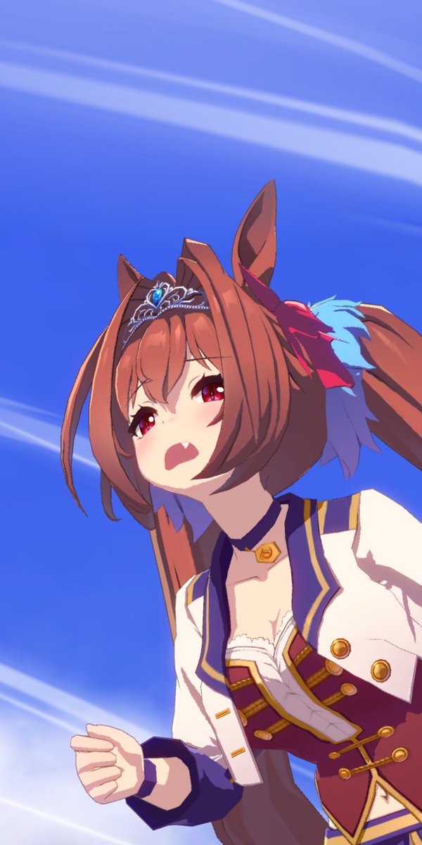 これはスタミナも根性も切れてクシャクシャになったダイワスカーレットです 