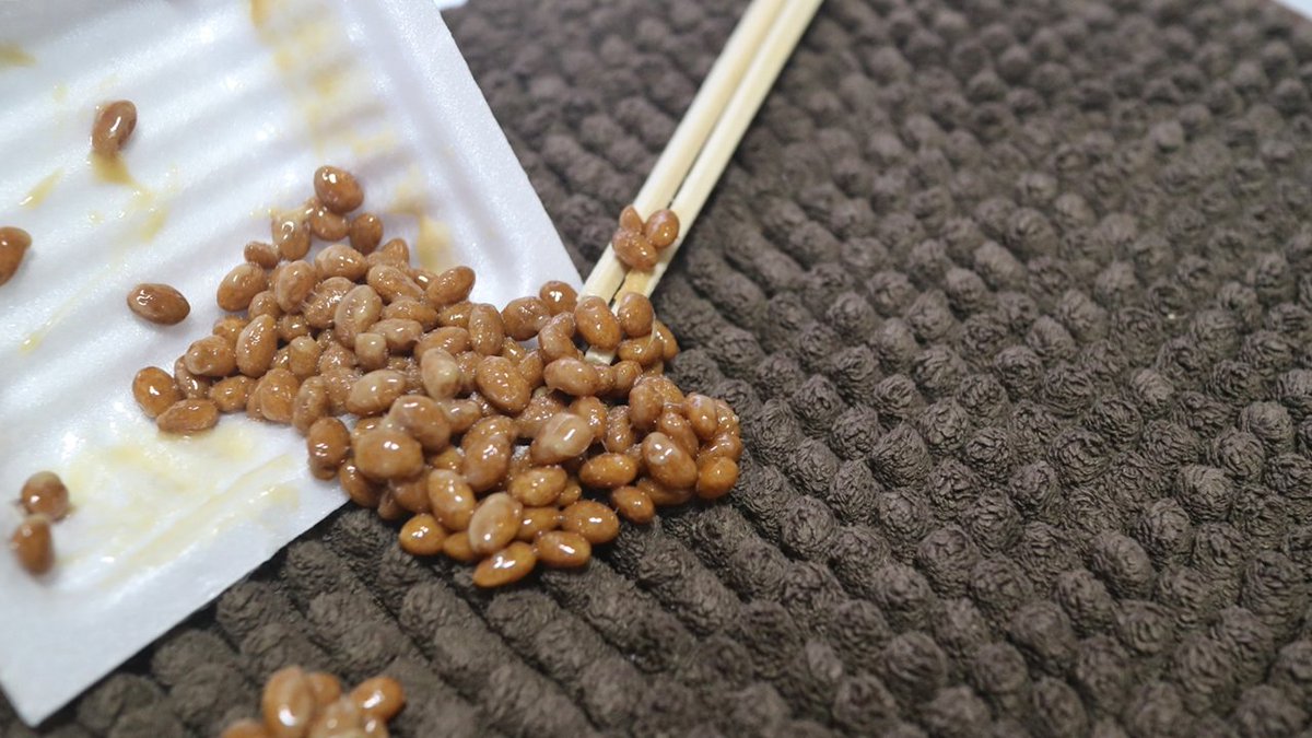 粘土で『納豆〜絶望を添えて〜』をつくりました 