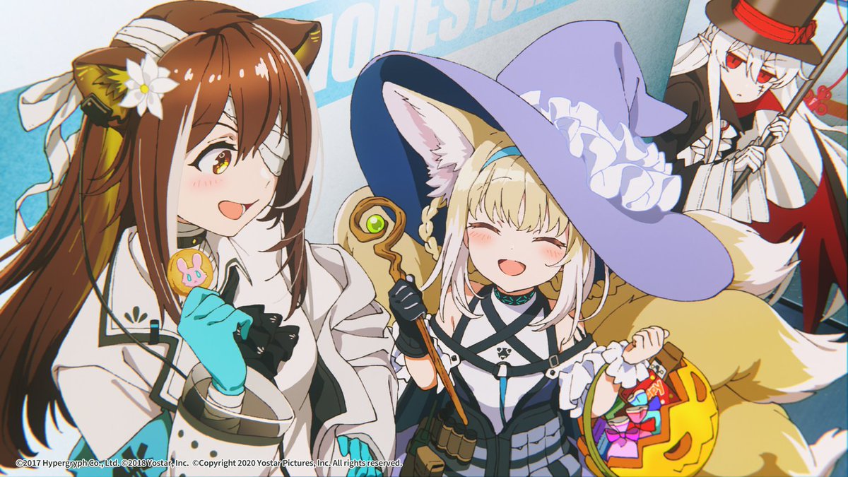 【ハッピーハロウィン】 現在開催中のイベント「ウォルモンドの薄暮」を記念し、 Yostar Picturesが描き下ろしたハロウィンイラストをご紹介