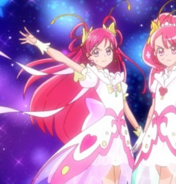 新フォームのドリームがダクドリちゃんと髪型が同じって聞いて、見てみたら全く同じで泣いてる