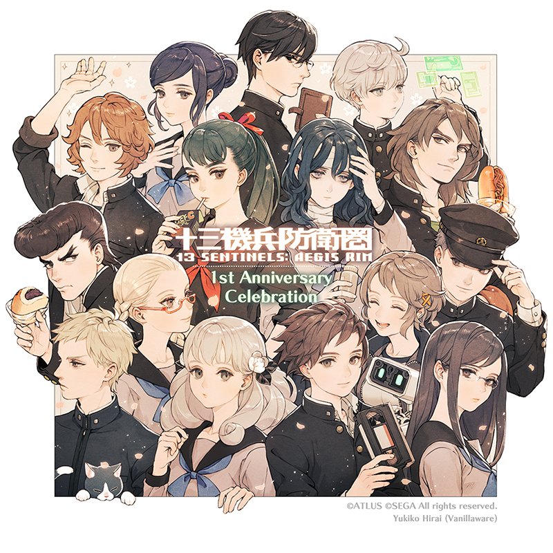 【1周年記念イラスト公開】 ヴァニラウェア・平井有紀子さんの描き下ろし