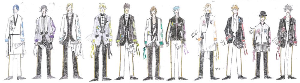 11人のアイドルの実在感を衣装とダンスで徹底的に表現〜うたの☆プリンスさまっ♪ 『雪月花』MV／Vol.1 衣装編  #CGWjp #utapri #うたプリ  本誌247号に掲載された『雪月花』のMVメイキングを、大幅に追加要素を加え全4回で連続公開