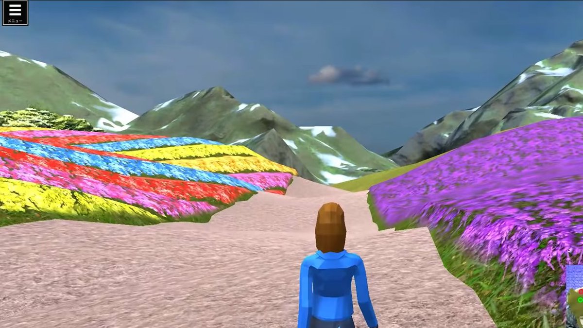 左：伝説のクソゲー、ファイナルソード 右：JTBを含めた3社で作った、バーチャル・ジャパン・プラットフォーム  うーん……ファイナルソードの勝ち 