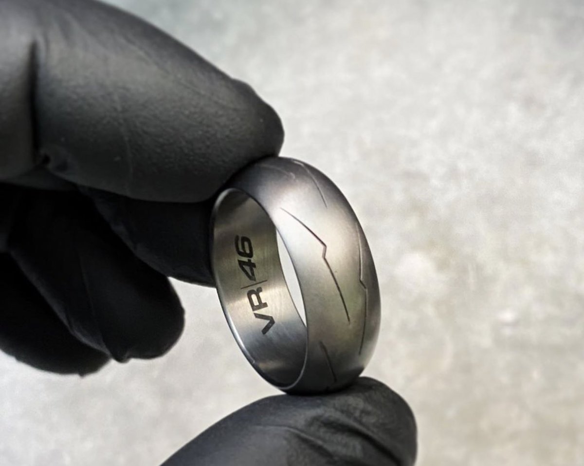 外側がタイヤで 内側に好きなマーク入れれる指輪  あり？ なし？ 