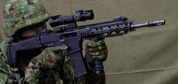 陸上自衛隊新小銃 20式(にーまるしき)小銃 初公開のレポート記事かきました(とりあえず速報的な内容)