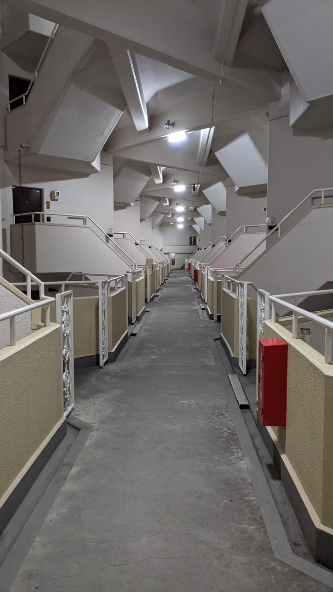 これでマンションの中…と言われても違和感感じる……というか、何かちょっと怖いというか、ディストピア感あると言うか