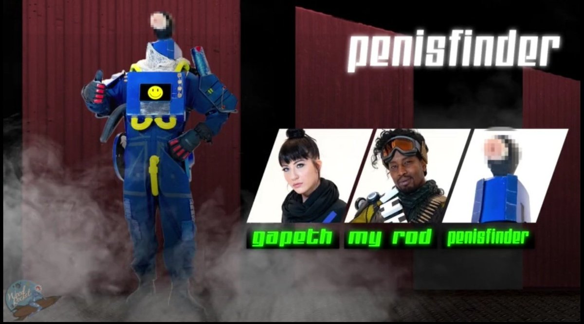 APEXパロAV見つけてしまったんだがミラージュらの衣装レベル高いのに急にバケモン出てきて笑った 