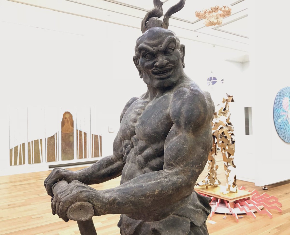 たくさんの反応をいただけて驚き倒していますが、すっごく嬉しいです☺️ありがとうございます🙇‍♂️ バズったら宣伝していいよって誰かが言っていたので、過去作品もぜひ💦 セグウェイに乗った仁王さんとiPhoneを弄る無邪気な邪気です