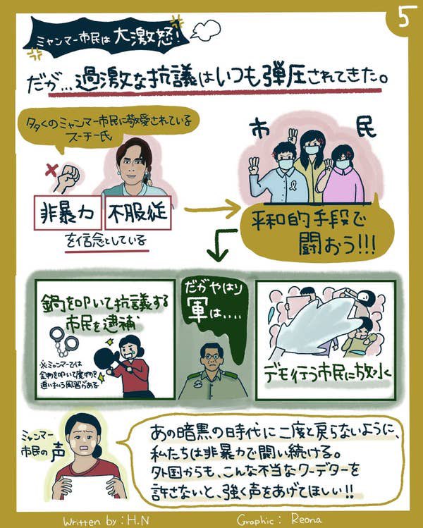 ミャンマーのこと調べてたら朝なってた