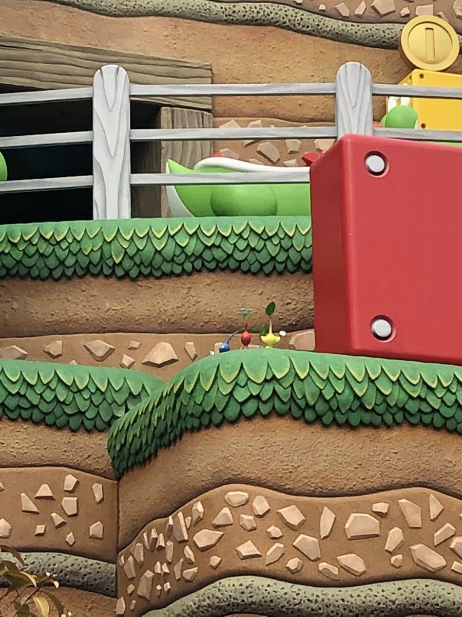 マリオワールドではなくニンテンドーワールドなのでちゃんとマリオキャラ以外もおります 