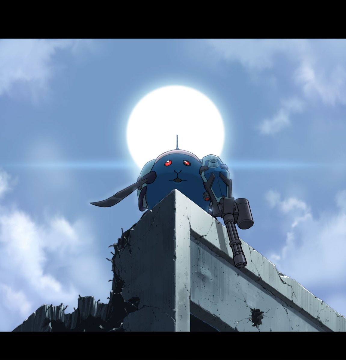  連邦軍が空挺部隊を投じた総力戦で挑んでるのに、ジオン側がモル・カスタムに率いられた大量のヒルモルブで反抗に転じた時は手に汗握りました