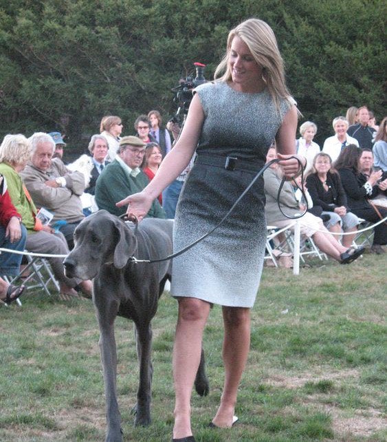 お散歩の時ワンちゃんと服を合わせている人って、お洒落でいいですね。 