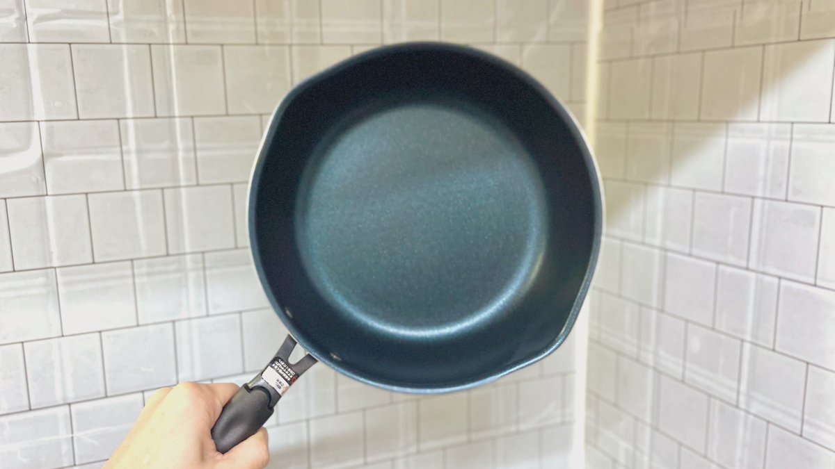 カレーを作ったフライパンのストレスフリーな洗い方