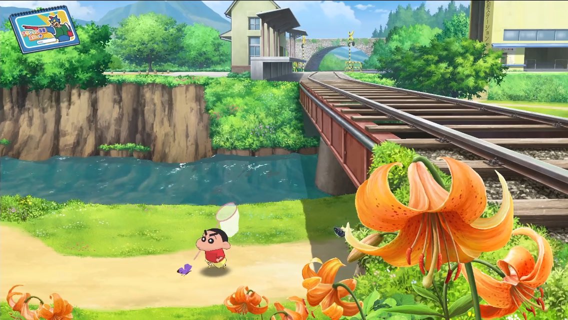 しんちゃんのゲーム、しんちゃんが可愛すぎてビックリした 