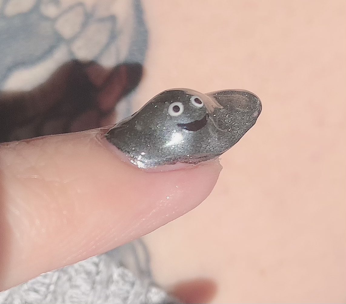 ねえねえ新しいネイル見て！！！！ 