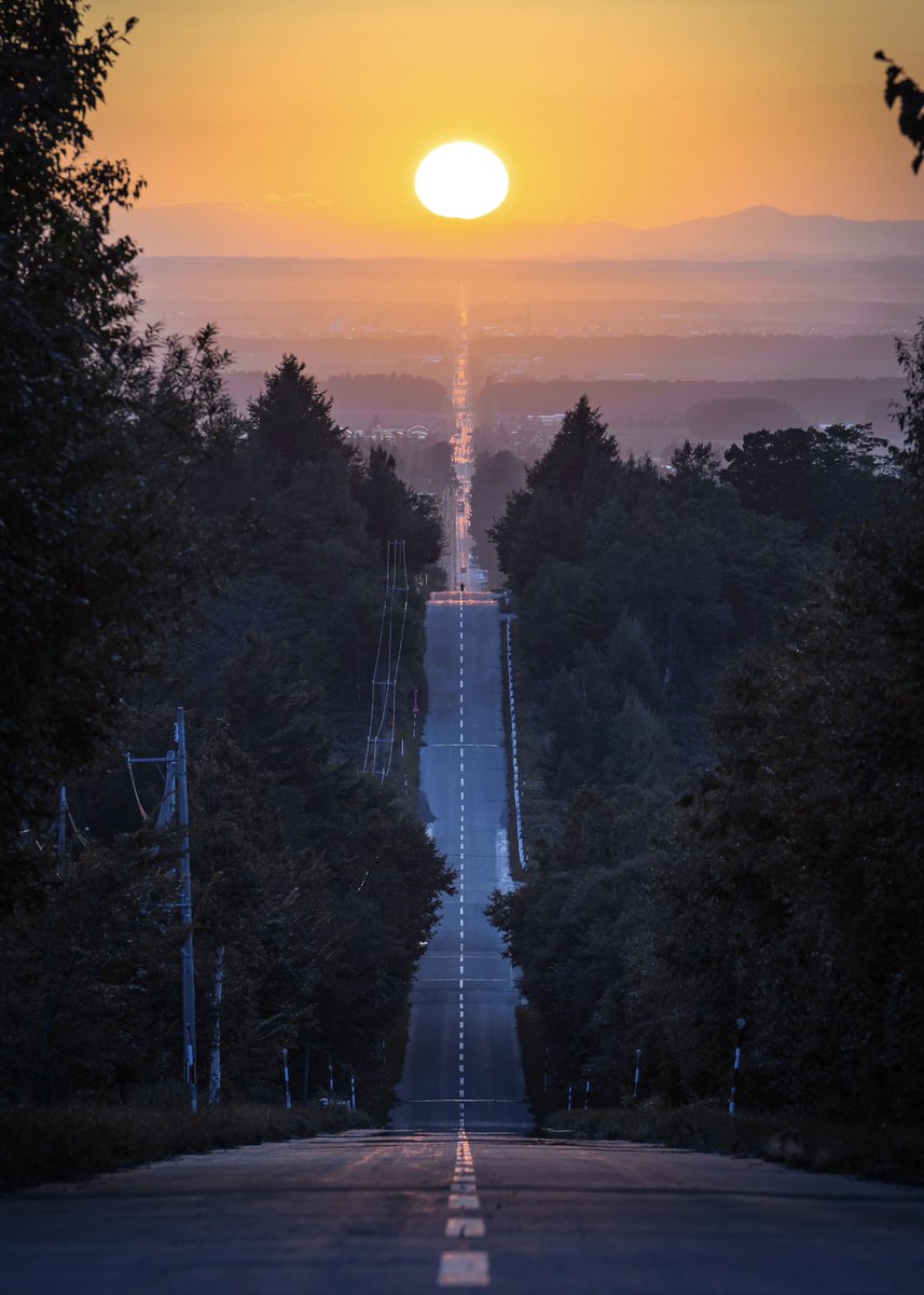 自分史上最大に夕日を待った夕方。 